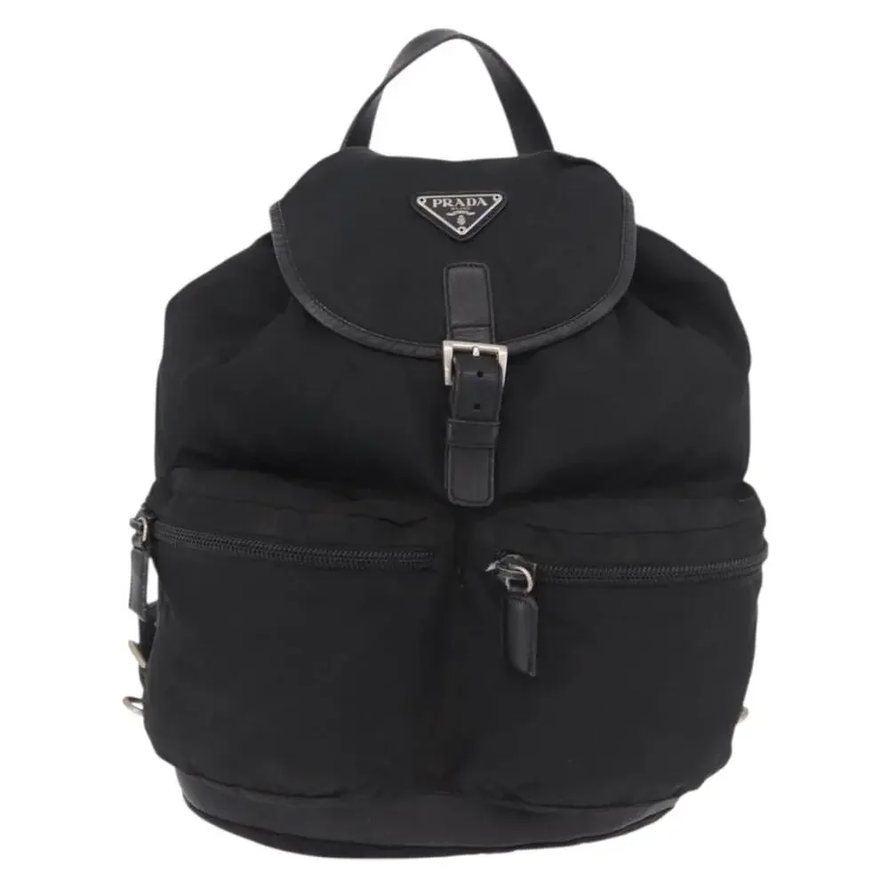 Prada Tessuto Backpack Black